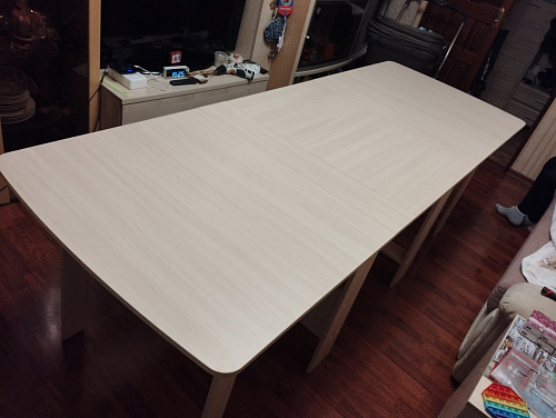 Стол обеденный раздвижной СтК7 венге фото покупателя 208