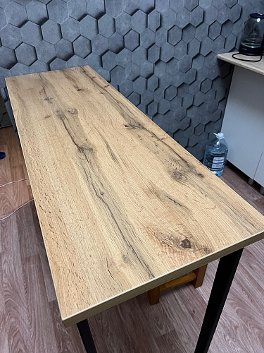 Барная стойка Дилан Лофт 120х60х110 бетон фото покупателя 31