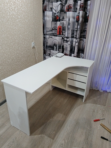 Стол письменный СПм-25 правый венге фото покупателя 34