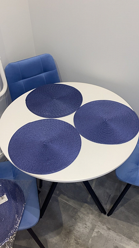 Стул на металлокаркасе Чилли бежевый / белый каркас фото покупателя 902