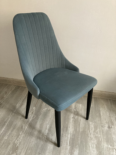 Стул на металлокаркасе Kora black / gray фото покупателя 491