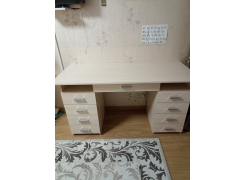 Письменный стол Лайт-9Я белый фото покупателя 1