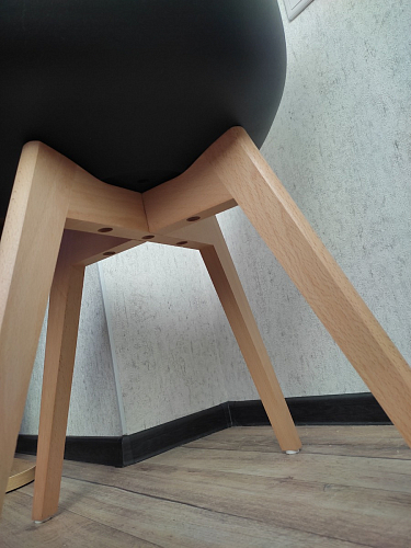 Деревянный стул Bonuss green / grey фото покупателя 114