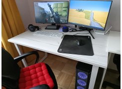 Стол Лота Лофт 140 25 мм юта / белый матовый фото покупателя 217