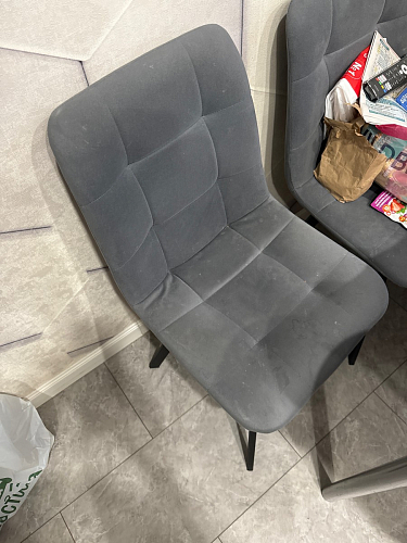 Комплект стульев Чилли 2 шт бежевый / черный фото покупателя 354