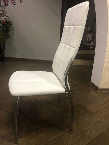 Стул на металлокаркасе Farini dark blue фото покупателя 3