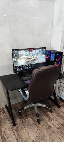 Компьютерный стол Master 2 black фото покупателя 3