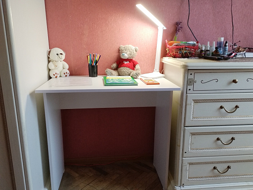 Стол письменный Kiwi белый - Уцененный экземпляр фото покупателя 96