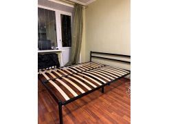 Односпальная кровать Фади 80х200 черная фото покупателя 1027