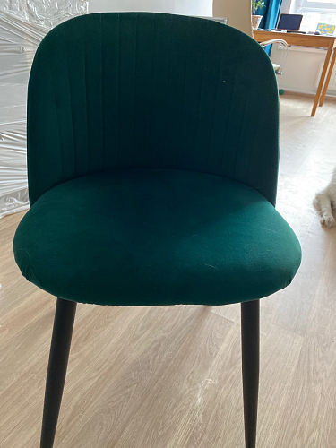 Стул на металлокаркасе Gabi gray / black фото покупателя 591