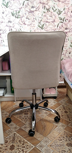 Компьютерное кресло One/Ван флок серый 29 фото покупателя 20