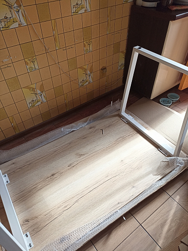 Деревянный стол Лота Лофт 140х80 дуб крафт табачный / черный матовый фото покупателя 934