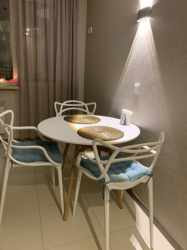 Деревянный стол Skandi 80 белый фото покупателя 13