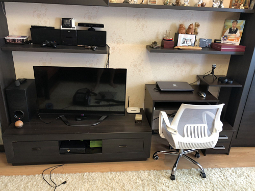 Компьютерный стол Джаз-24 левый дуб молочный фото покупателя 196