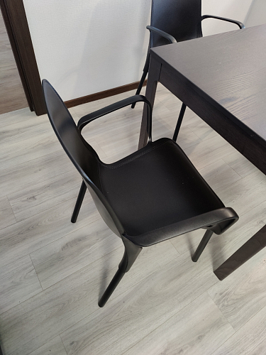 Кресло SHT-S76 черное / черное муар фото покупателя 11