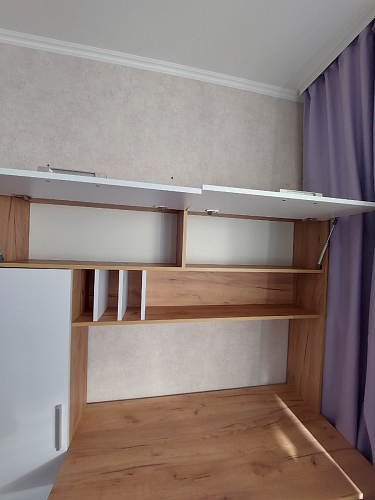 Письменный стол Лайт 03.243 дуб золотой (craft) / белый премиум фото покупателя 140