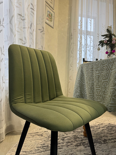 Стул на металлокаркасе Дани бежевый / белый фото покупателя 23