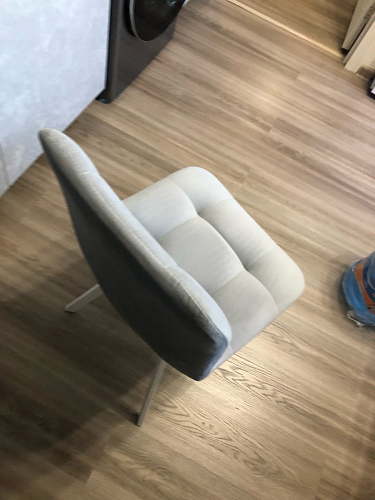 Стул на металлокаркасе Чилли зеленый / черный фото покупателя 1233