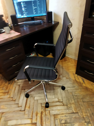 Компьютерное кресло Reus black фото покупателя 12