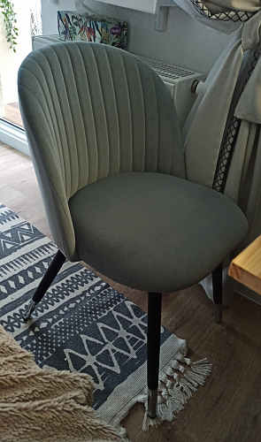 Стул на металлокаркасе Gabi 1 gray фото покупателя 203