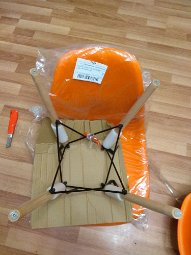 Стул Eames PC-015 белый фото покупателя 497