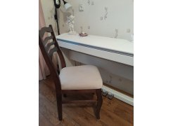 Деревянный стул Амадиу орех / камелия ромб 01 фото покупателя 2