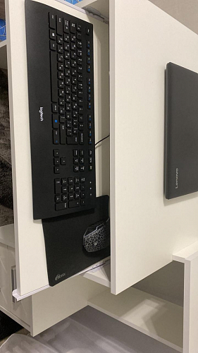 Компьютерный стол Джаз-24 левый дуб сонома фото покупателя 13