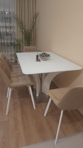 Стул на металлокаркасе Челси К бирюзовый / черный фото покупателя 261