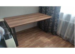 Стол Лота Лофт 140 25 мм юта / белый матовый фото покупателя 199