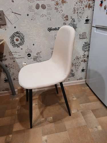 Стул на металлокаркасе Lilu pink / black фото покупателя 26