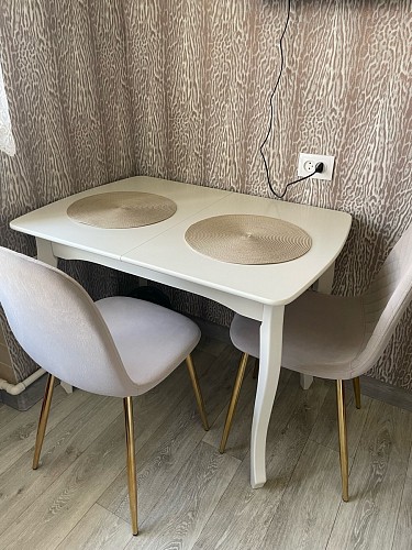 Стул на металлокаркасе Dabl 01 champagne / gold фото покупателя 76