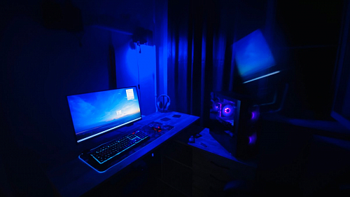 Компьютерный стол КСТ-109П правый дуб сонома / белый фото покупателя 10