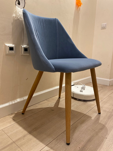 Стул на металлокаркасе Morgan dark gray фото покупателя 2