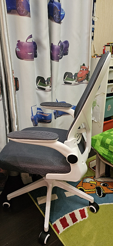 Компьютерное кресло Konfi dark gray / pink / white фото покупателя 262