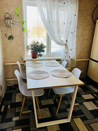 Стол раскладной Лота Лофт 120 25 мм юта / черный матовый фото покупателя 809