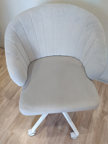 Компьютерное кресло Пард confetti silver серый / черный фото покупателя 45