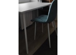 Стол Тринити Лофт 120 32 мм бетон / черный матовый фото покупателя 423