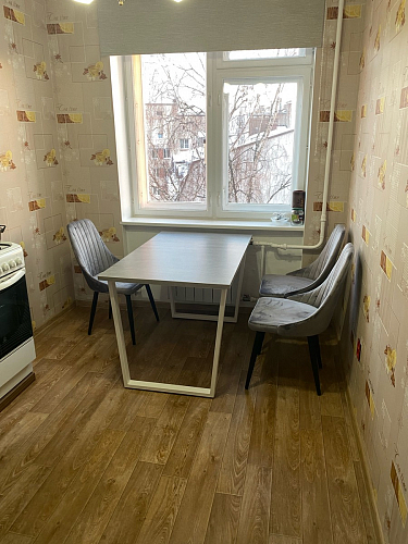 Стол раскладной Лота Лофт 120 25 мм юта / черный матовый фото покупателя 342