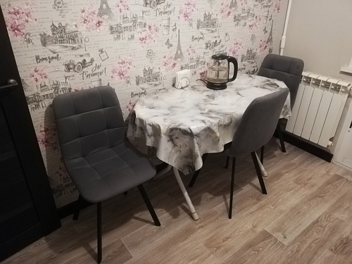 Комплект стульев Чилли 2 шт бежевый / черный фото покупателя 363