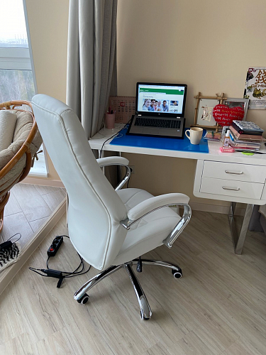 Компьютерное кресло Aragon dark grey - Уцененный экземпляр фото покупателя 142