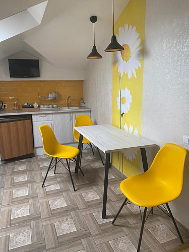 Деревянный стол Барон О 200 х 90 белая пленка шагрень / белый фото покупателя 75