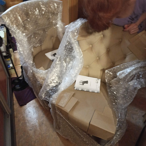 Стул деревянный Милано velutto 05 / венге / серебро фото покупателя 1