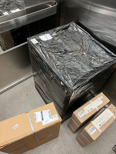 Стул на металлокаркасе Седа К латте / черный фото покупателя 1