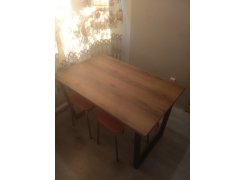 Стол Лота Лофт 120 25 мм сабия / черный матовый фото покупателя 484