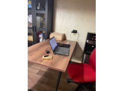 Стол Лота Лофт 120 25 мм сабия / черный матовый фото покупателя 214