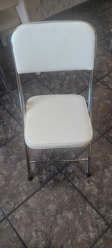 Стул Chair раскладной белый фото покупателя 49