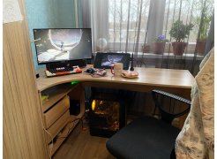 Письменный стол СПм-25 правый белый фото покупателя 63