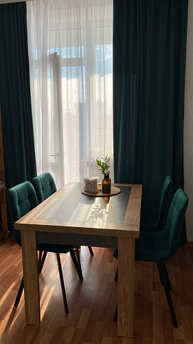 Комплект стульев Чилли 2 шт бежевый / черный фото покупателя 156