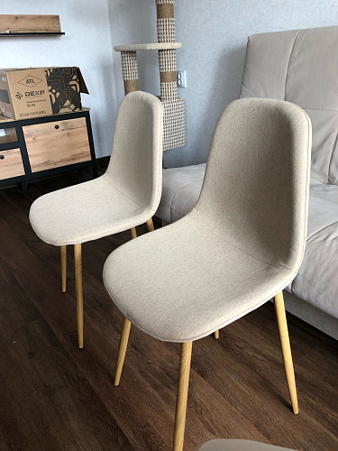 Стул на металлокаркасе Lilu pink / black фото покупателя 89