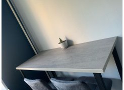 Барная стойка Дилан Лофт 120х40х90 бетон светлый фото покупателя 80